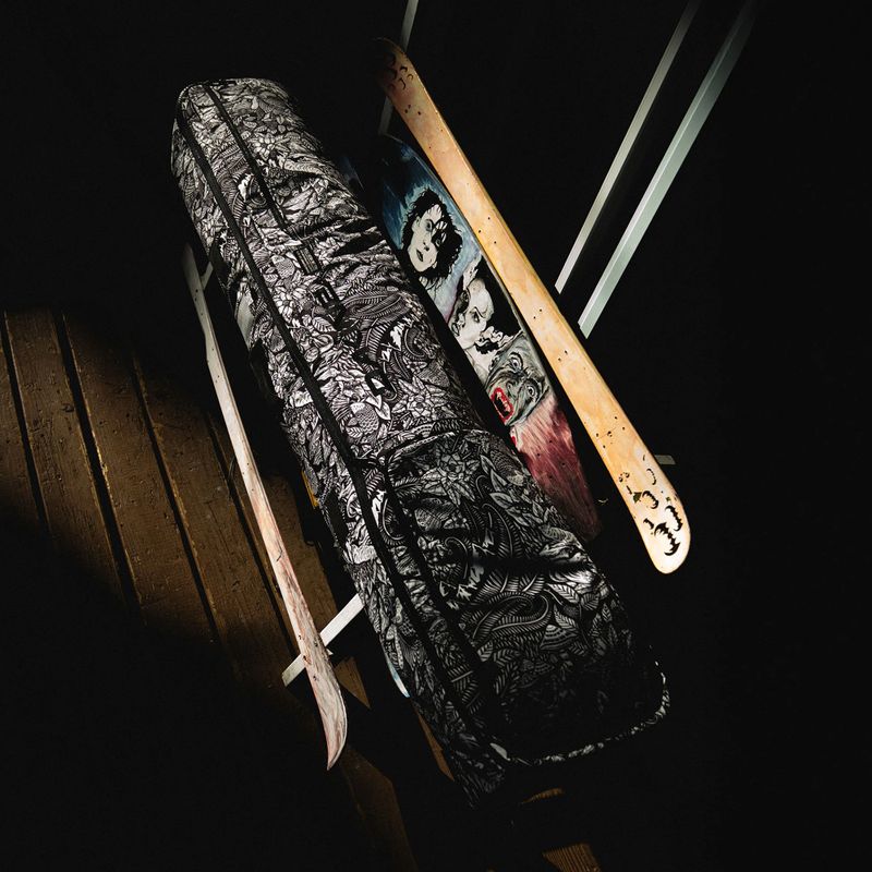 Slidžių dėklas Dakine Fall Line Ski Roller Bag kingdom black 3