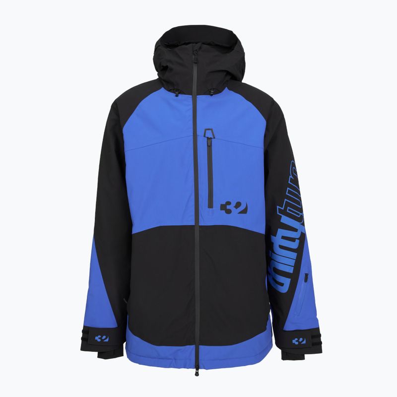 Vyriška snieglenčių striukė ThirtyTwo Lashed Insulated black/blue
