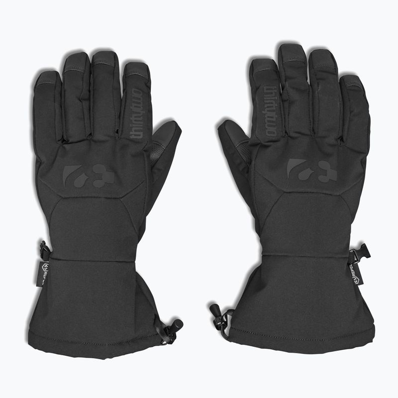 Vyriškos snieglenčių pirštinės ThirtyTwo Lashed Glove black/black