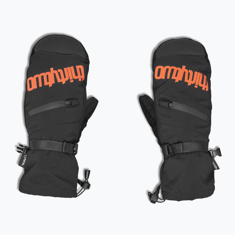 Moteriškos snieglenčių pirštinės ThirtyTwo Youth Corp Mitt black/black