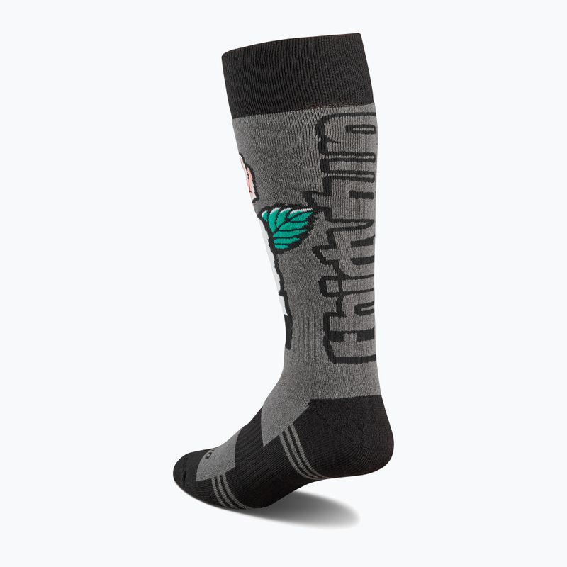 Vyriškos snieglenčių kojinės ThirtyTwo TM Merino black/charcoal 2