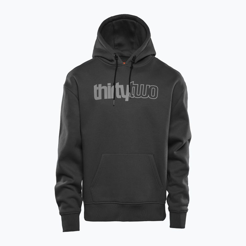 Vyriškas džemperis ThirtyTwo Double Tech Hoodie black/charcoal