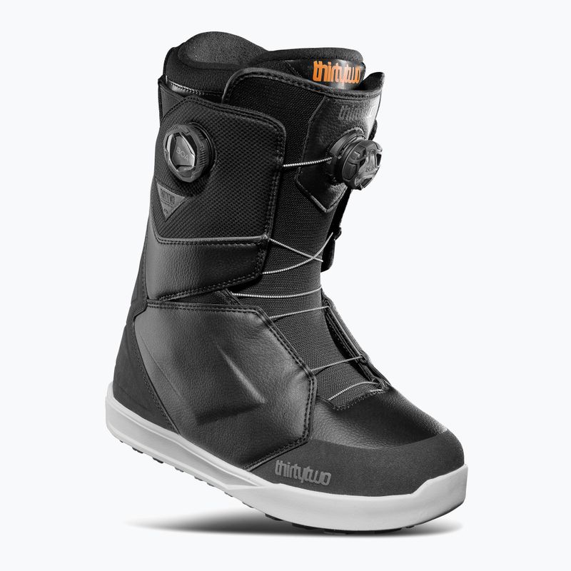 Vyriški snieglenčių batai ThirtyTwo Lashed Double Boa '24 black/grey 6