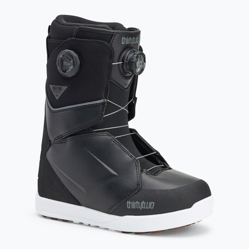 Vyriški snieglenčių batai ThirtyTwo Lashed Double Boa '24 black/grey