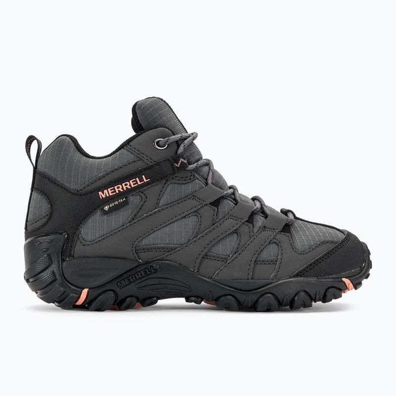 Moteriški žygio batai Merrell Claypool Sport Mid GTX grey/peach 2