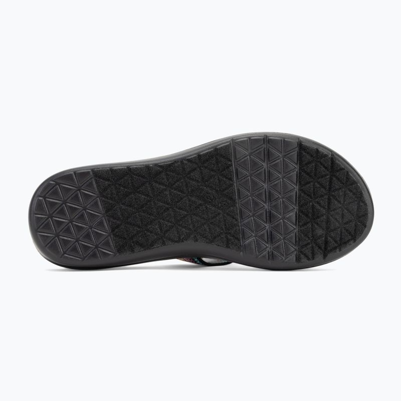 Moteriškos šlepetės per pirštą Teva Voya Flip antiguous black multi 4