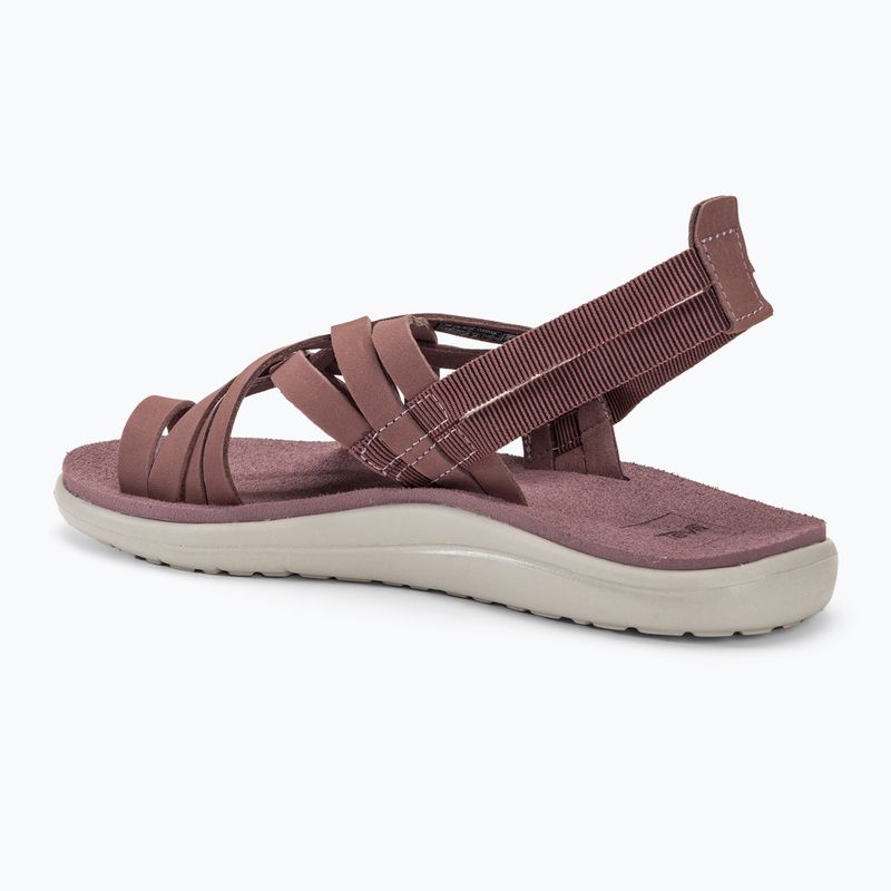 Moteriški sandalai Teva Voya Strappy Leather twilight mauve 3