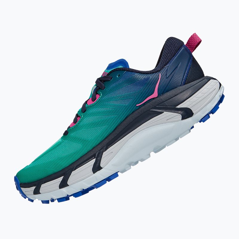 Moteriški bėgimo bateliai HOKA Mafate Speed 3 dazzling blue/atlantis 9