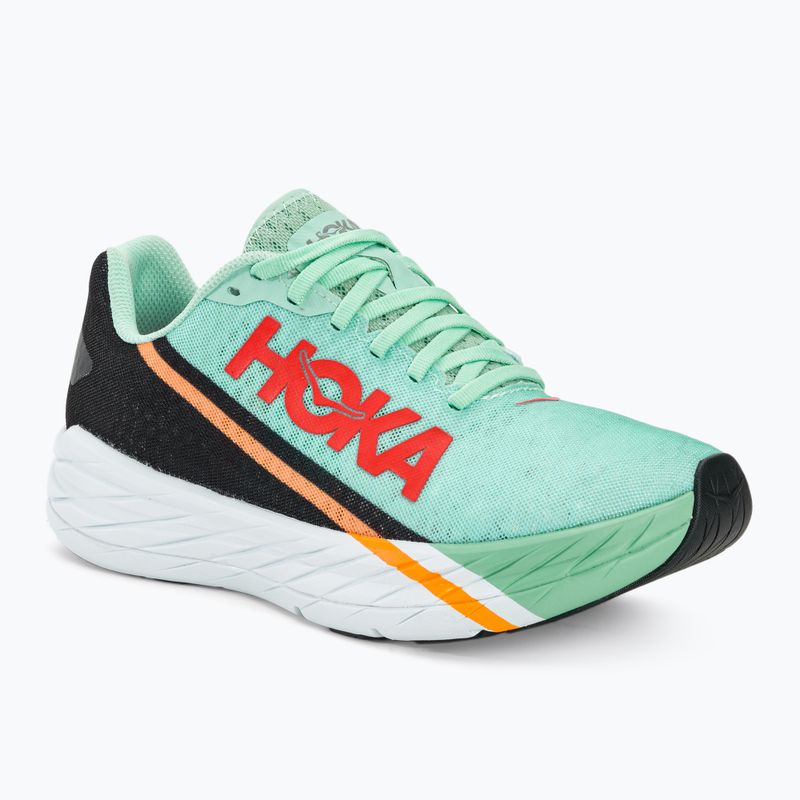 Bėgimo bateliai HOKA Rocket X eggshell blue/black