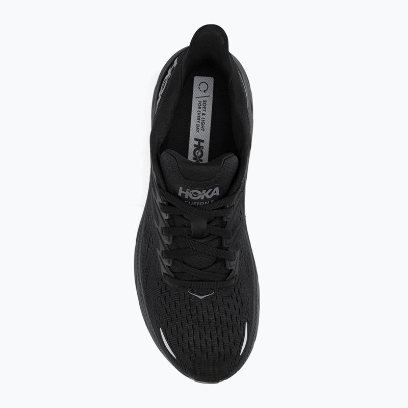 HOKA vyriški bėgimo bateliai Clifton 8 black 1119393-BBLC 6