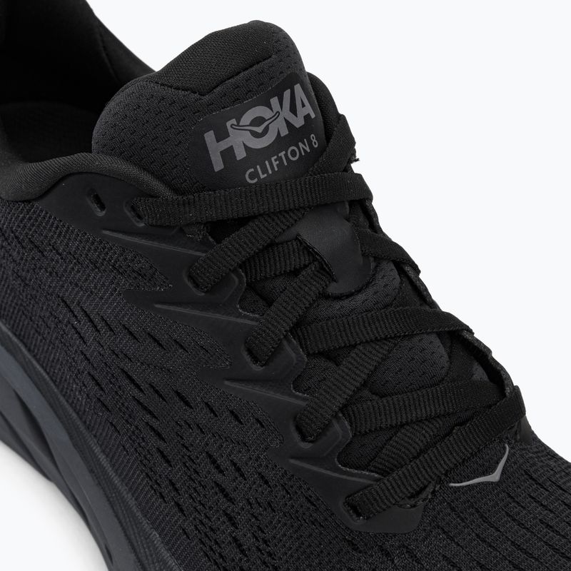 HOKA vyriški bėgimo bateliai Clifton 8 black 1119393-BBLC 9
