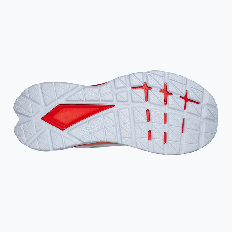 Moteriški bėgimo bateliai HOKA Mach 4 white/fiesta 11