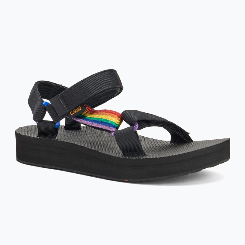 Moteriški sandalai Teva Midform Universal Pride black rainbow
