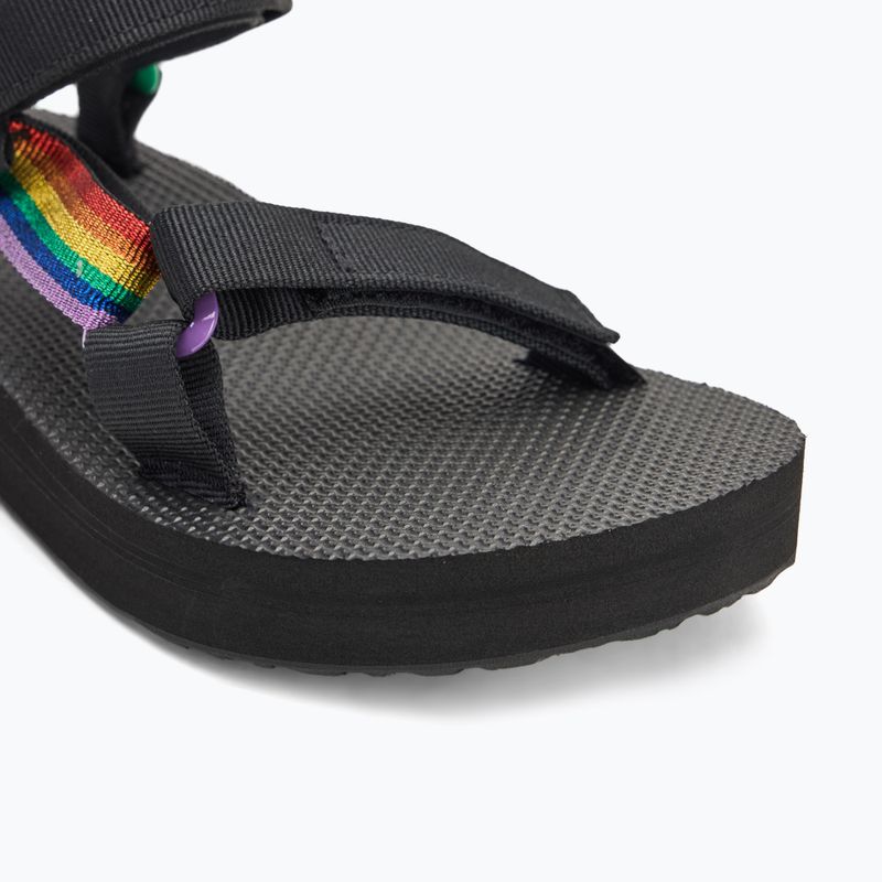 Moteriški sandalai Teva Midform Universal Pride black rainbow 7