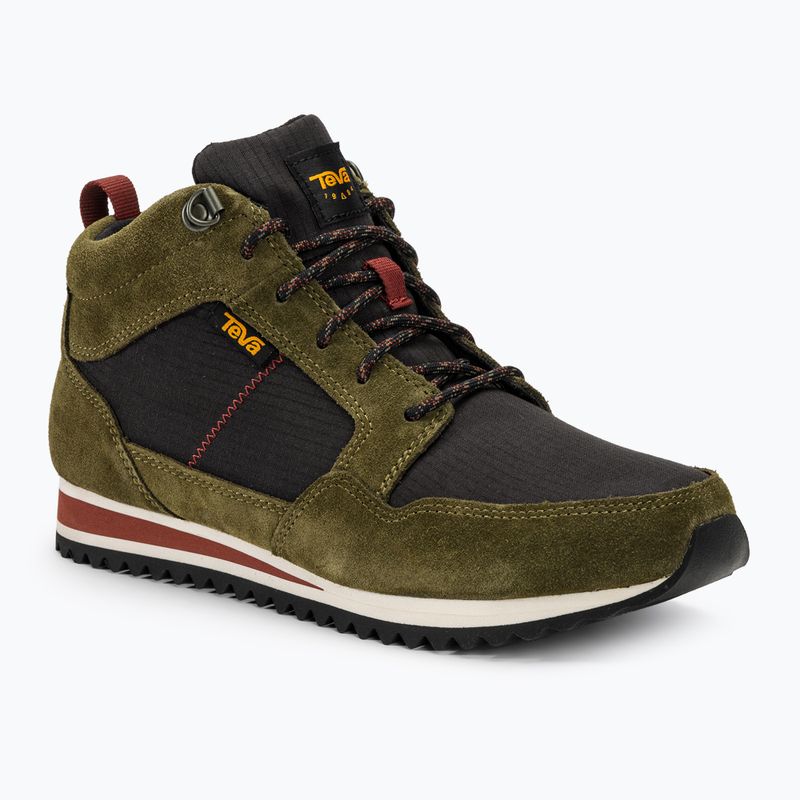 Vyriški batai Teva Highside Mid dark olive/black