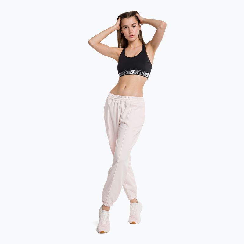 New Balance NB Pace Bra 3.0 fitneso liemenėlė juoda NBWB11034 2
