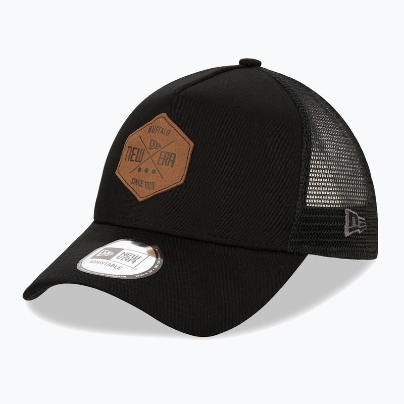 New Era Heritage Patch 9Forty Af Trucker vyrų beisbolo kepurė juoda 2