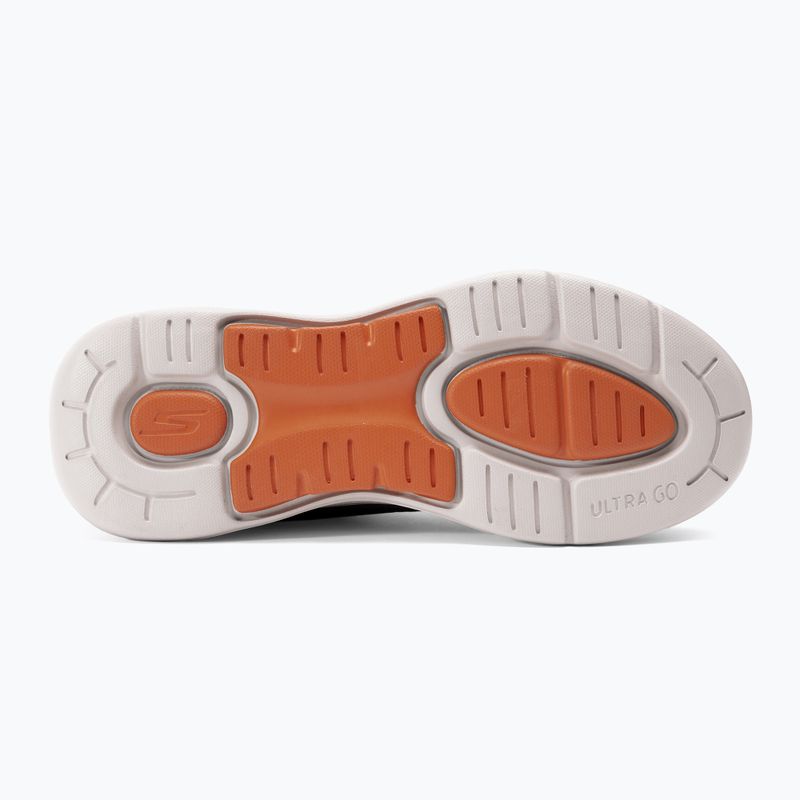 Vyriški batai SKECHERS Go Walk Arch Fit Idyllic charcoal/white/orange 5