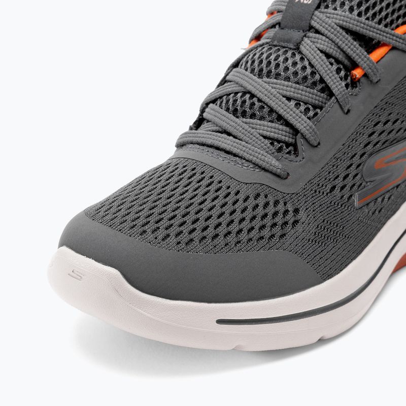 Vyriški batai SKECHERS Go Walk Arch Fit Idyllic charcoal/white/orange 8