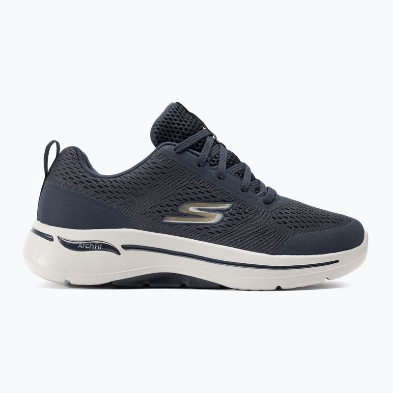 Vyriški batai SKECHERS Go Walk Arch Fit Idyllic navy/white/gold 2