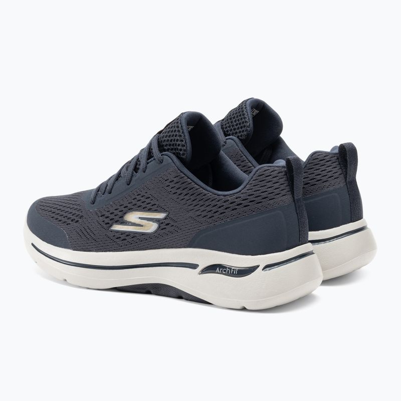 Vyriški batai SKECHERS Go Walk Arch Fit Idyllic navy/white/gold 3
