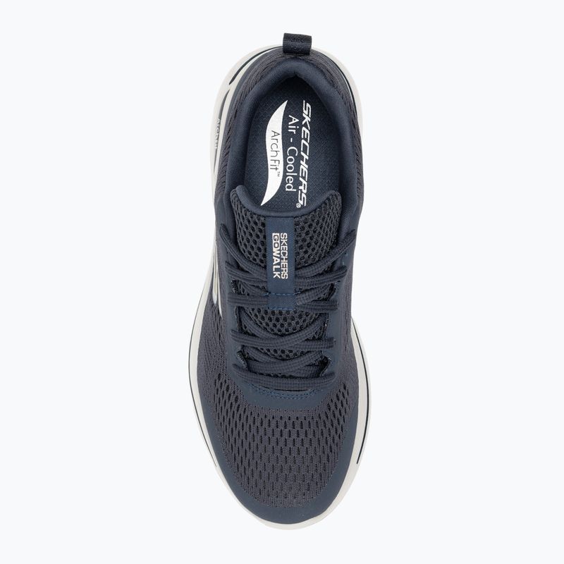 Vyriški batai SKECHERS Go Walk Arch Fit Idyllic navy/white/gold 6