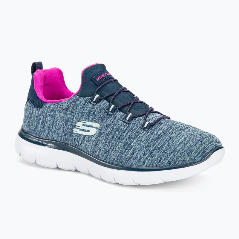 Moteriški batai SKECHERS Summits Quick Getaway navy/hot pink