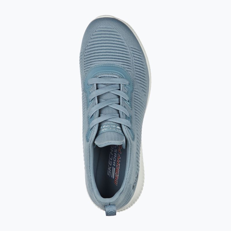 Moteriški batai SKECHERS Bobs Sport Squad Tough Talk light blue 10