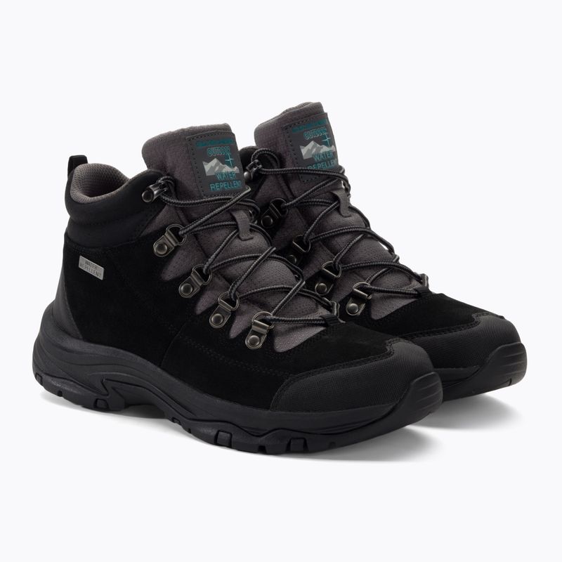 Moteriški trekingo batai SKECHERS Trego El Capitan black/gray 4