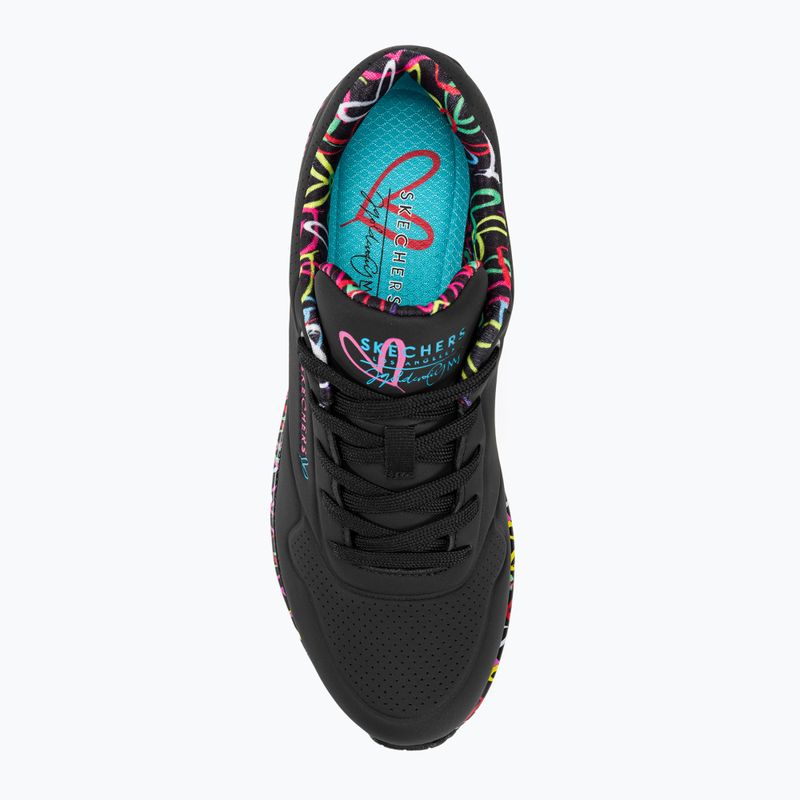 Moteriški batai SKECHERS Uno Loving Love black 5