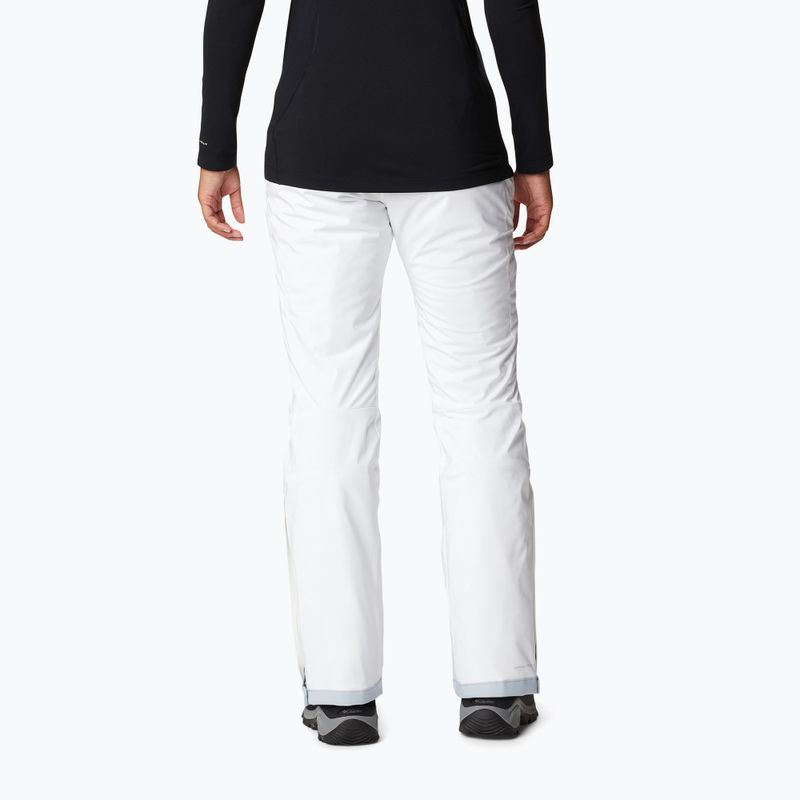 Columbia Backslope II Insulated moteriškos slidinėjimo kelnės white 1985371 3