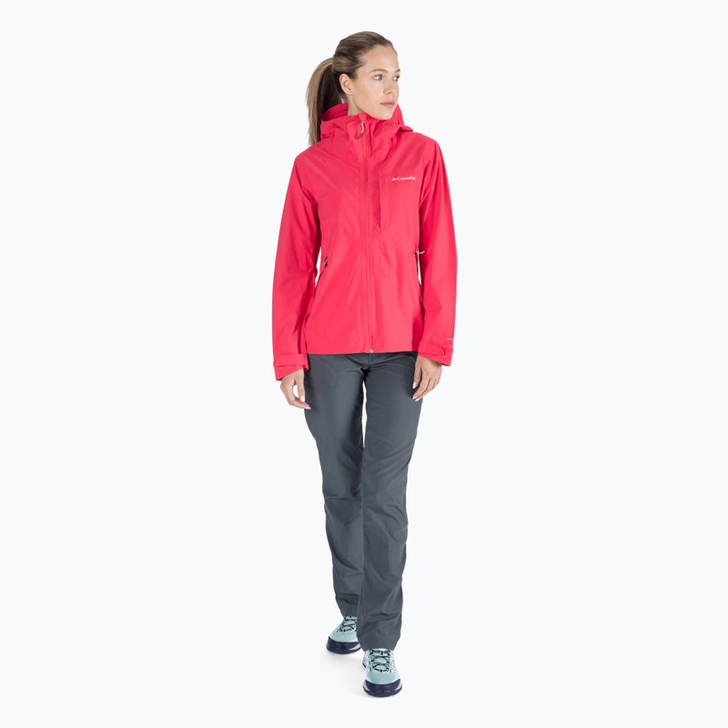 Columbia Omni-Tech Ampli-Dry moteriška membraninė striukė nuo lietaus 676 red 1938973 6