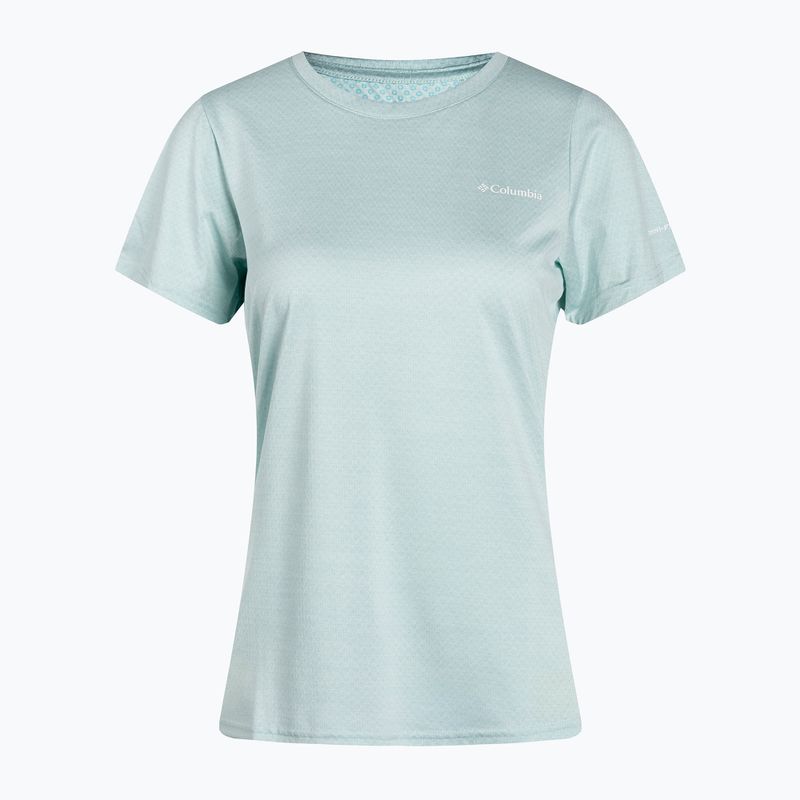 Columbia Alpine Chill Zero moteriški trekingo marškinėliai mėlyni 1991694 7