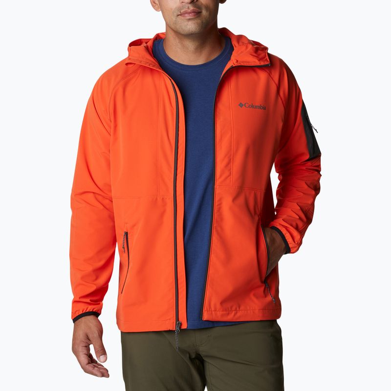 Columbia Tall Heights 813 oranžinė vyriška softshell striukė 1975591