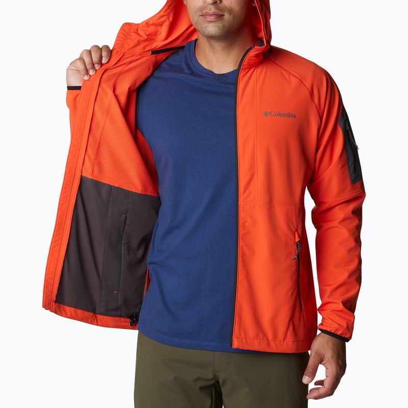 Columbia Tall Heights 813 oranžinė vyriška softshell striukė 1975591 6