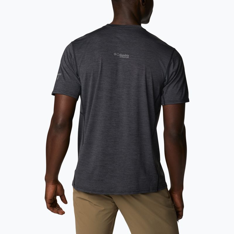 Columbia Titan Pass Graphic Tee vyriški trekingo marškinėliai black 1991471 2