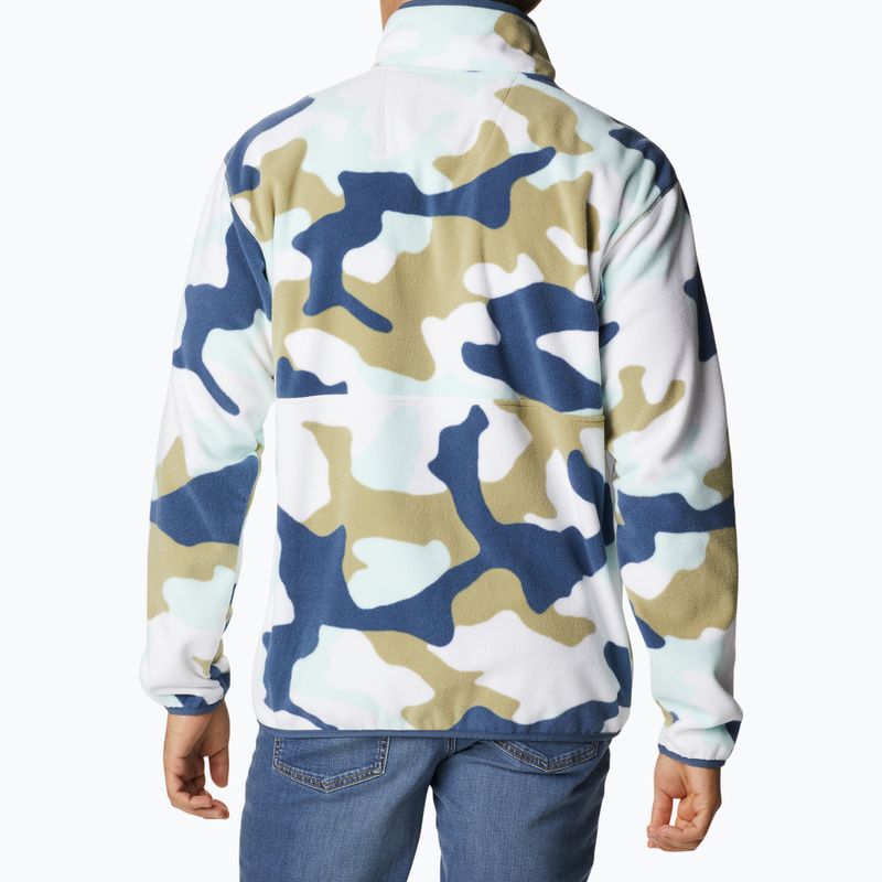 Vyriškas žygio džemperis Columbia Back Bowl savory mod camo/collegiate navy 2