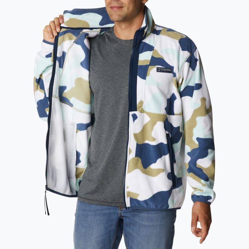 Vyriškas žygio džemperis Columbia Back Bowl savory mod camo/collegiate navy 5