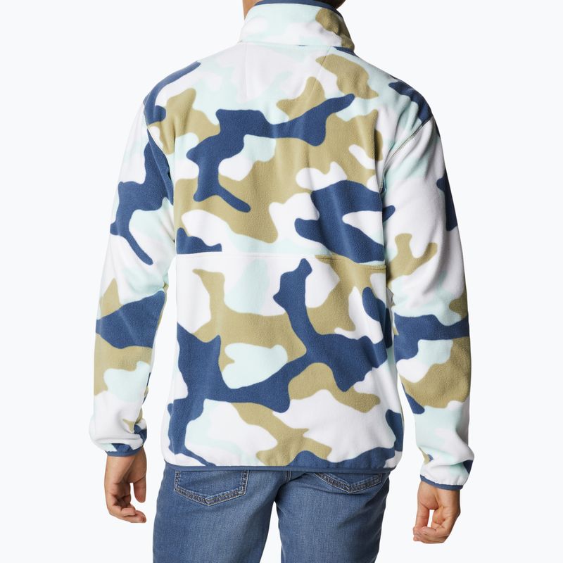 Vyriškas žygio džemperis Columbia Back Bowl savory mod camo/collegiate navy 6