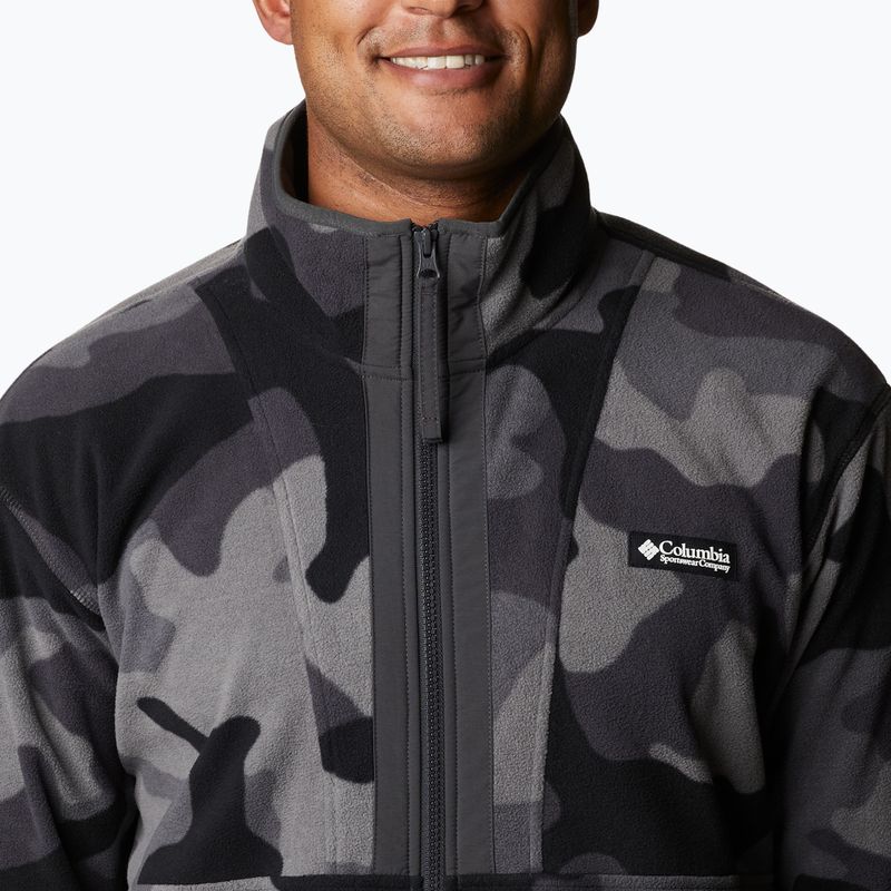 Vyriškas žygio džemperisColumbia Back Bowl black mod camo/shark 4