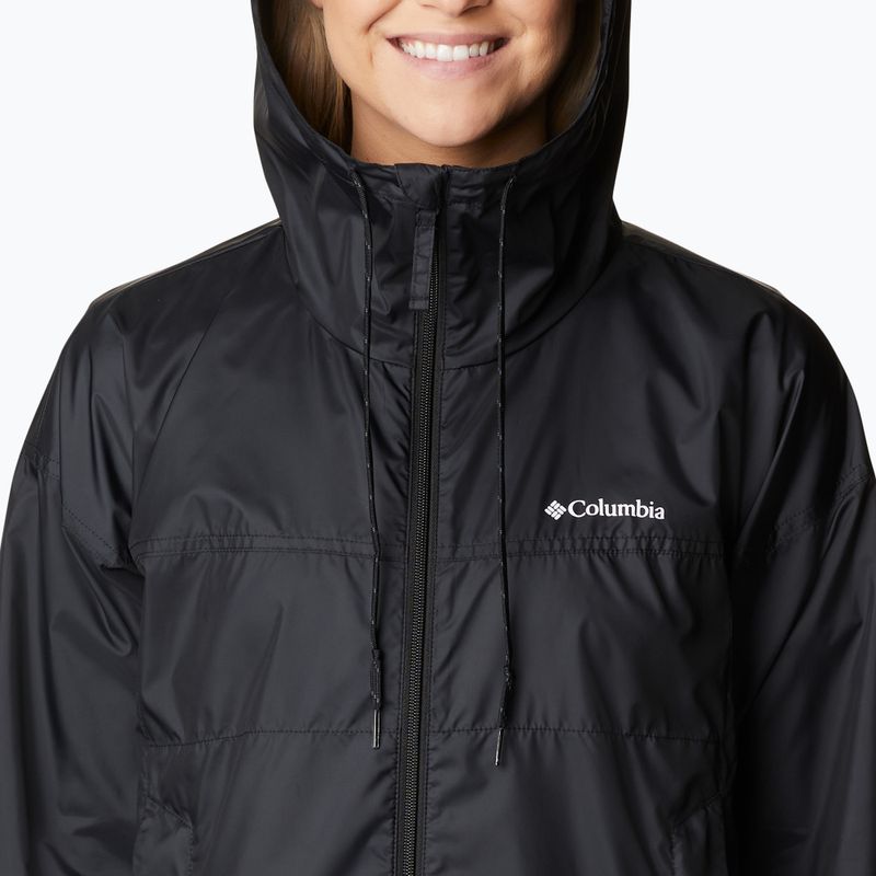 Columbia Flash Challenger Novelty moteriška vėjo striukė juoda 1989503010 6