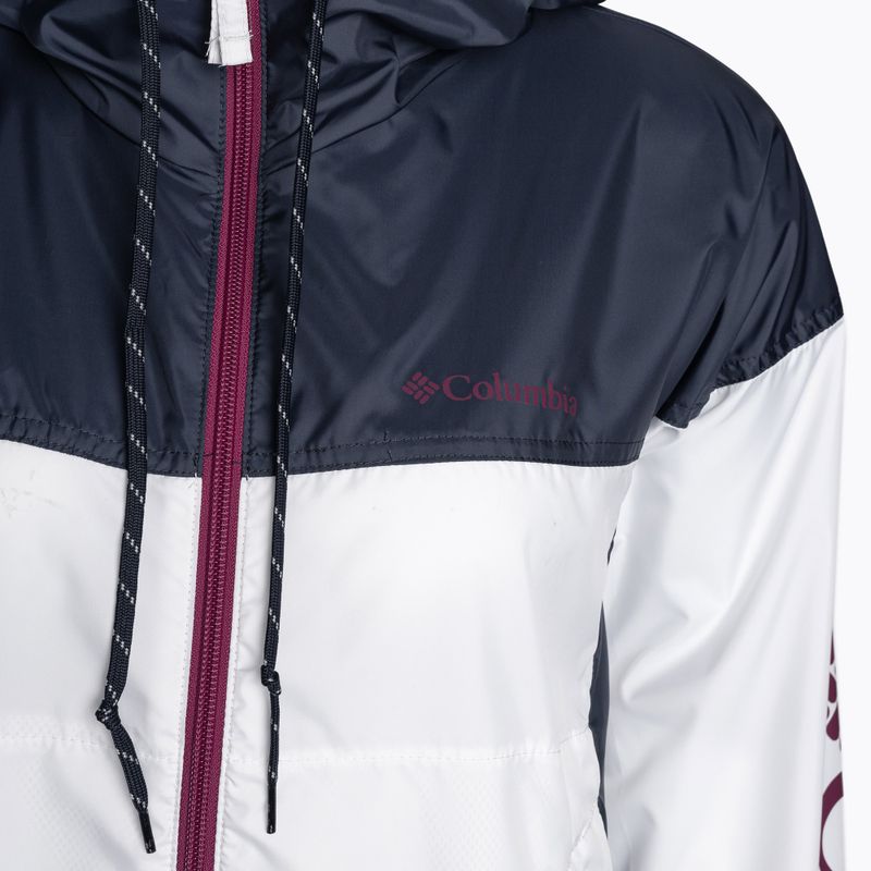 Columbia Flash Challenger Novelty moteriška vėjo striukė balta 1989503102 3