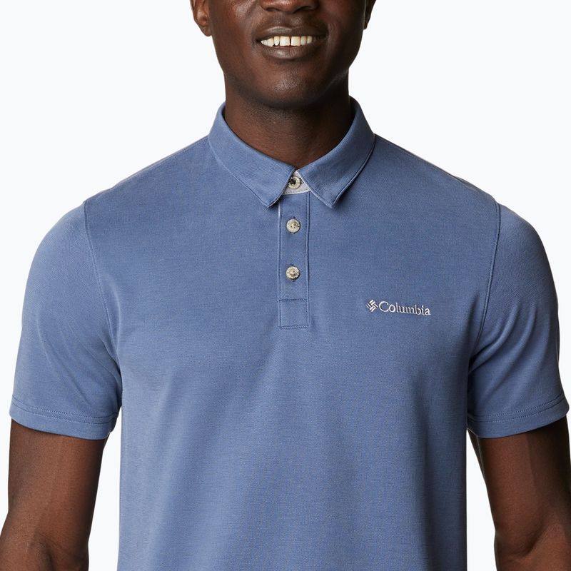 Vyriški marškinėliai Columbia Nelson Point Polo dark mountain 5