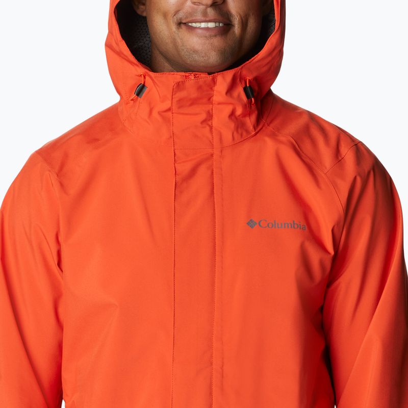 Columbia vyriška lietaus striukė Earth Explorer Shell 813 orange 1988612 11