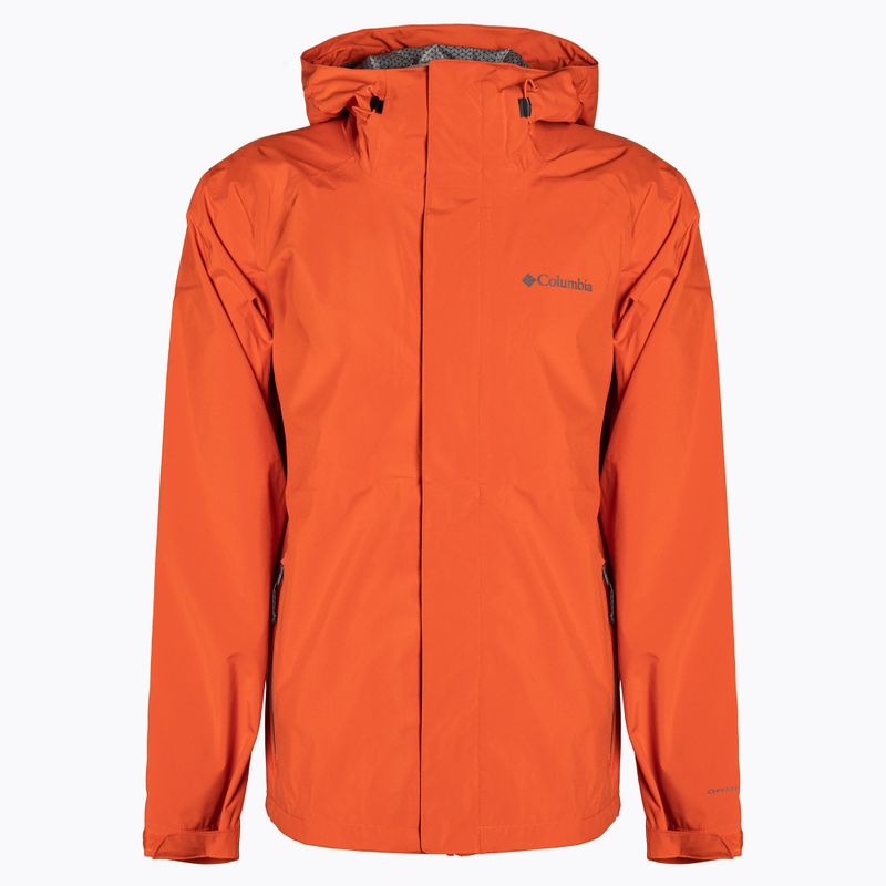 Columbia vyriška lietaus striukė Earth Explorer Shell 813 orange 1988612 17