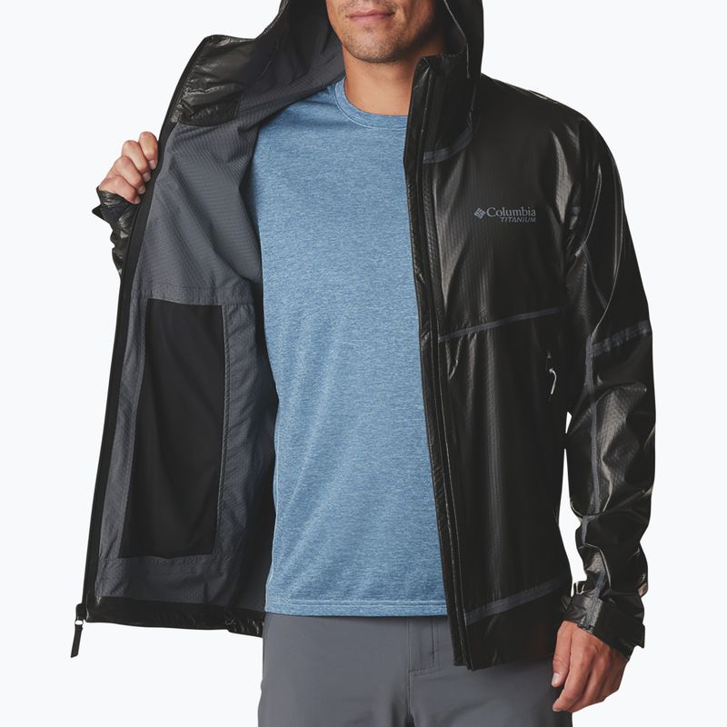 Columbia OutDry Extreme Mesh 010 vyriška striukė nuo lietaus juoda 1988551 5
