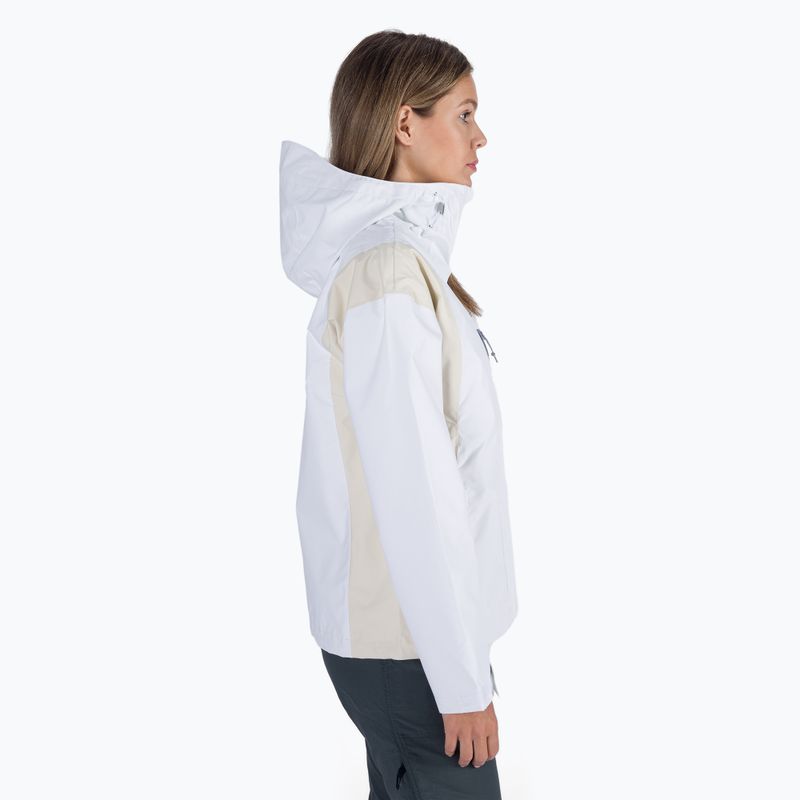 Columbia moteriška striukė nuo lietaus Hikebound 100 white 1989253 3