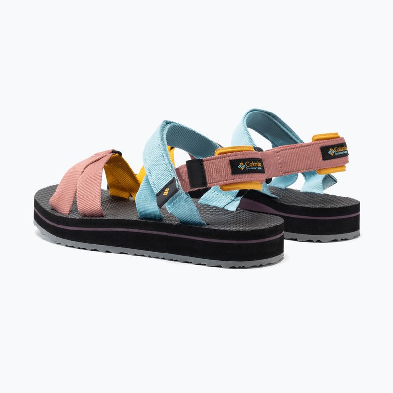 Columbia moteriški trekingo sandalai Alava Sandal blue-pink 1982091 3