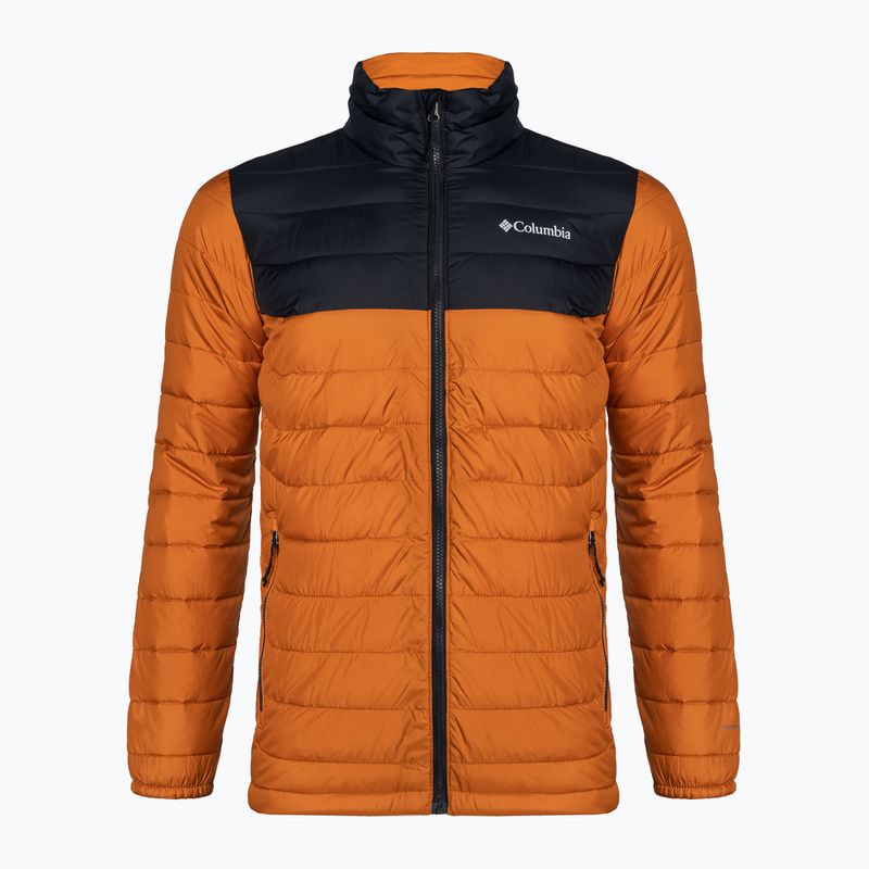 Columbia Powder Lite vyriška pūkinė striukė oranžinė 1698001 6