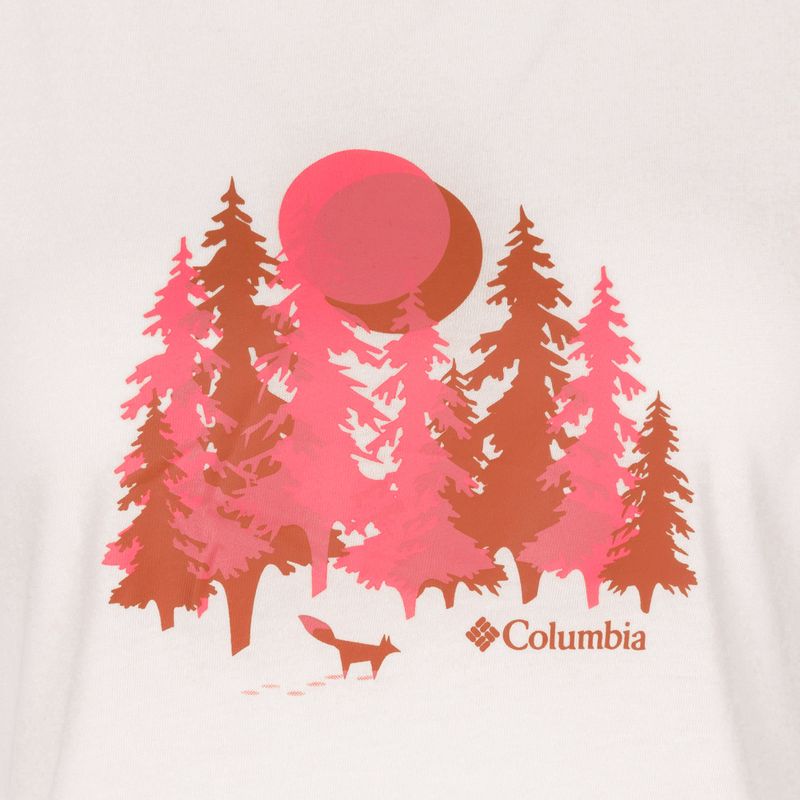 Moteriški trekingo marškinėliai Columbia Daisy Days Graphic beige 1934592 9